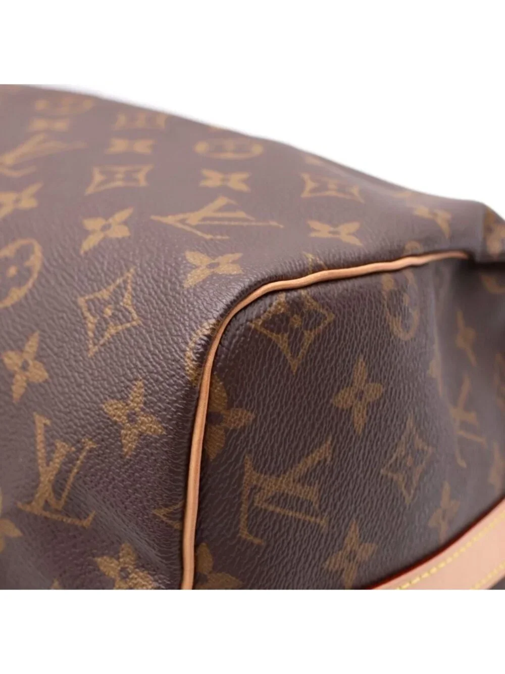 Louis Vuitton Monogram Speedy Bandouliere 30 Leather 2-Way Bag Brown